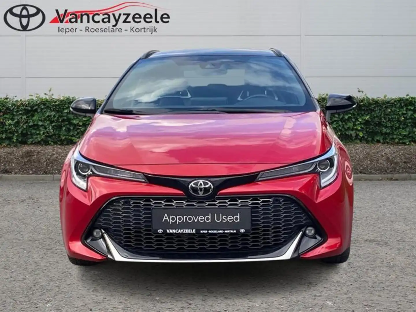 Toyota Corolla GR Sport+leder+cam+nav+sens A Rojo - 2
