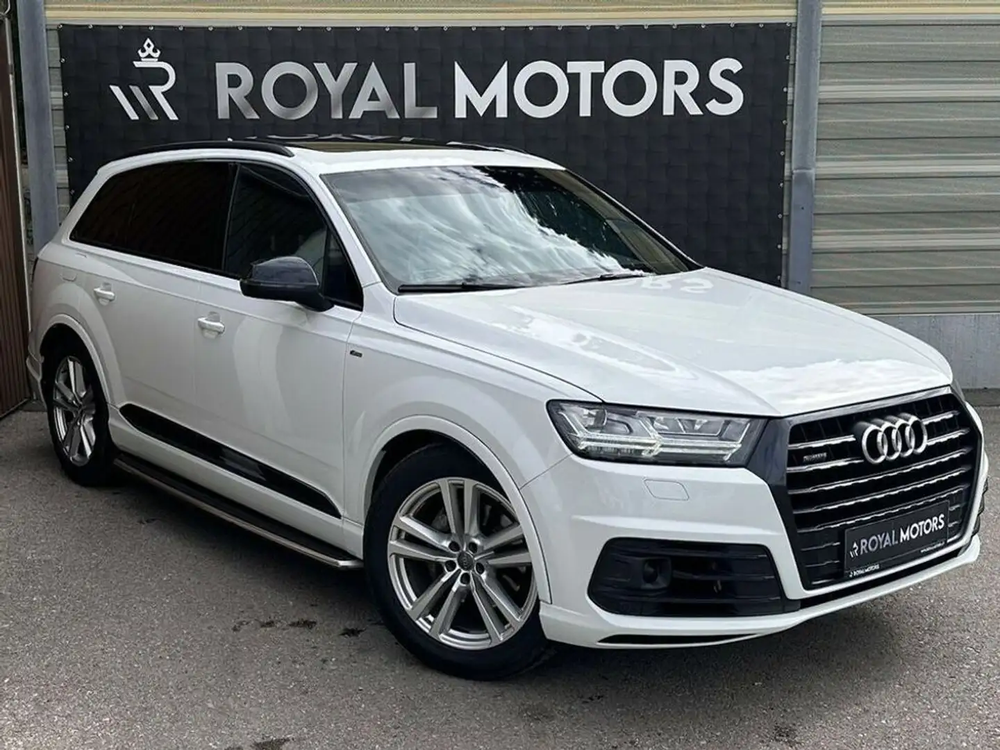 Audi Q7 3.0 TDI quattro/VOLLAUSSTATTUNG Blanc - 1