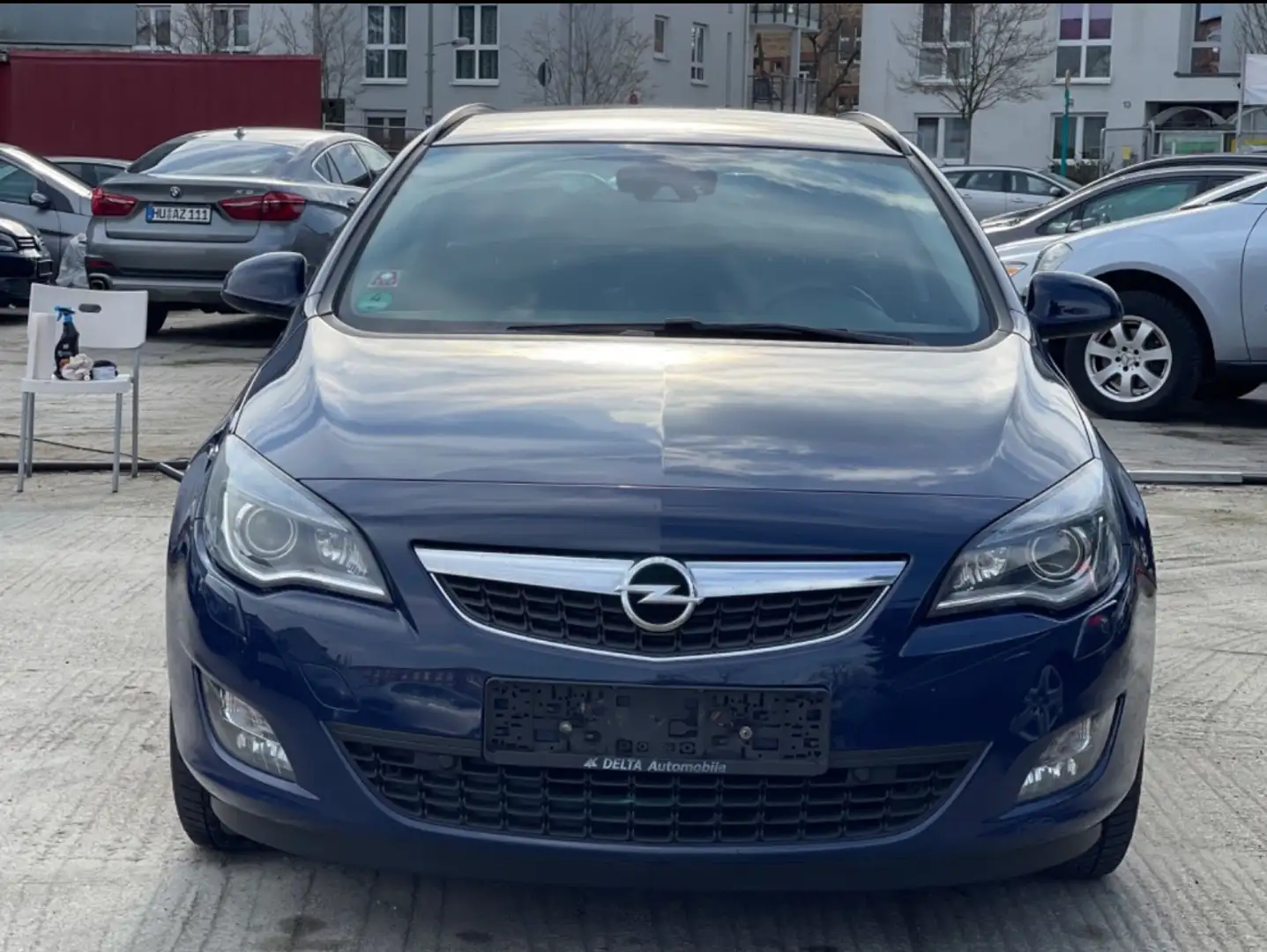 Opel Astra 1.4 J Sports Tourer LPG 150 Jahre,LMF,PDC,AHK Синій - 2
