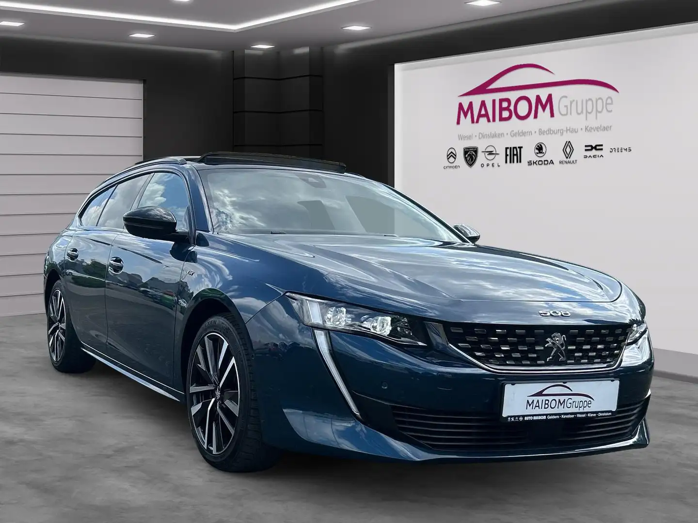 Peugeot 508 GT Automatik Kamera SHZ U.V.M. Bleu - 2