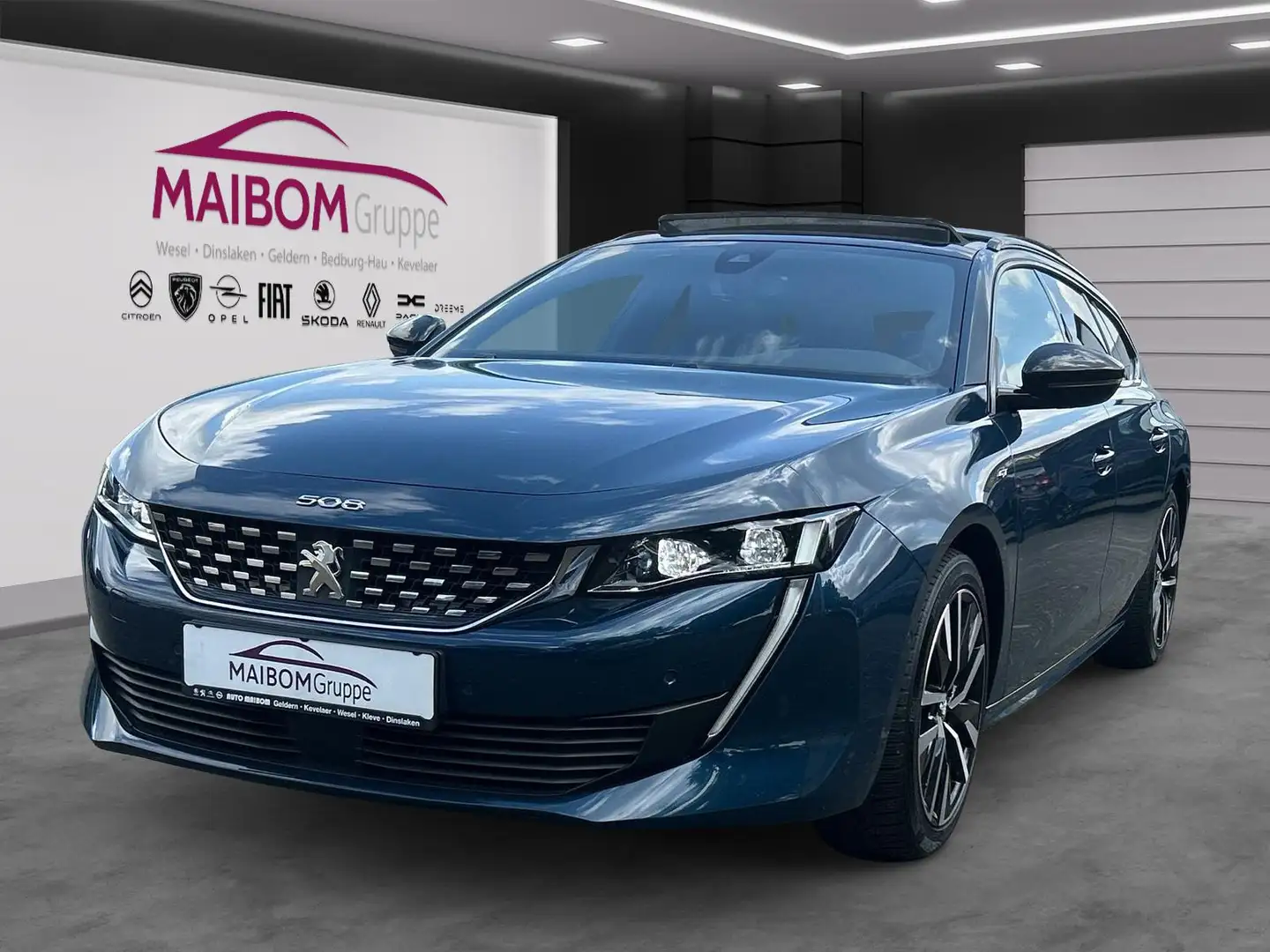 Peugeot 508 GT Automatik Kamera SHZ U.V.M. Bleu - 1