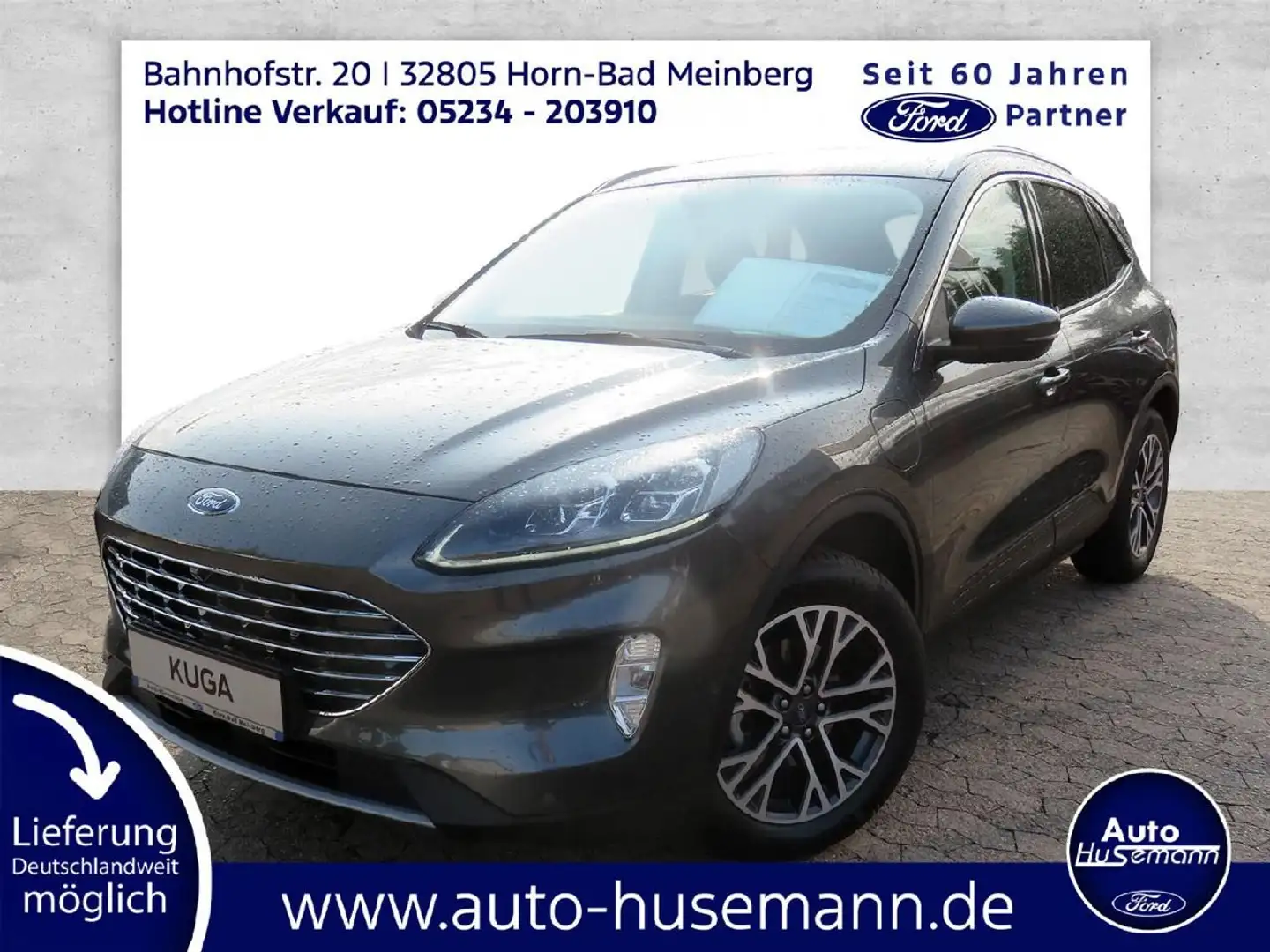 Ford Kuga PHEV TitaniumX,Navi,2Z-Klima,Tempomat,PPv+h Gris - 1