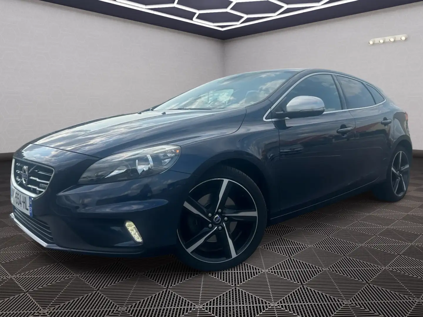 Volvo V40 R-Design Bleu - 1