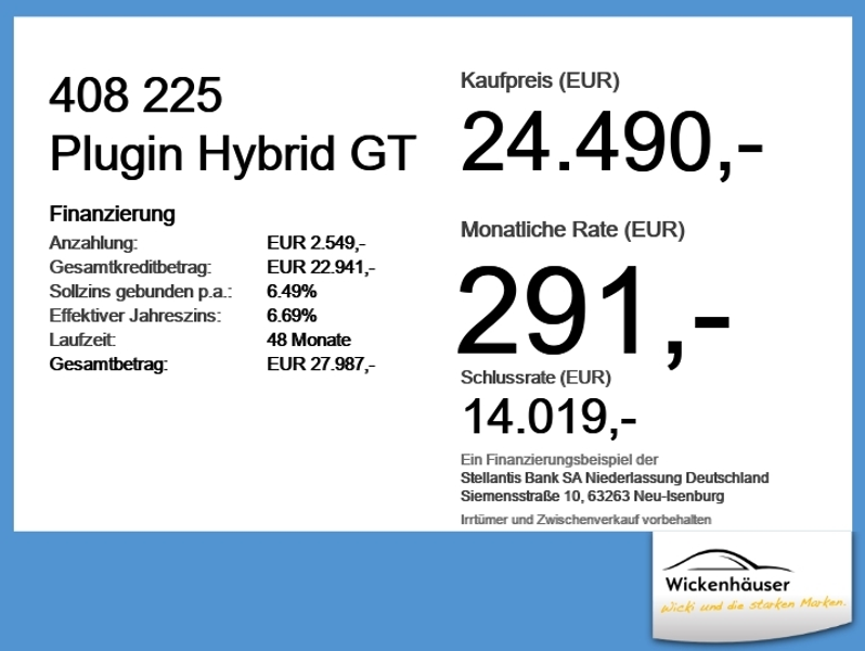 Peugeot 408 225 Plugin Hybrid GT ACC*LED*Navi*Pano*SHZ* — photo 4