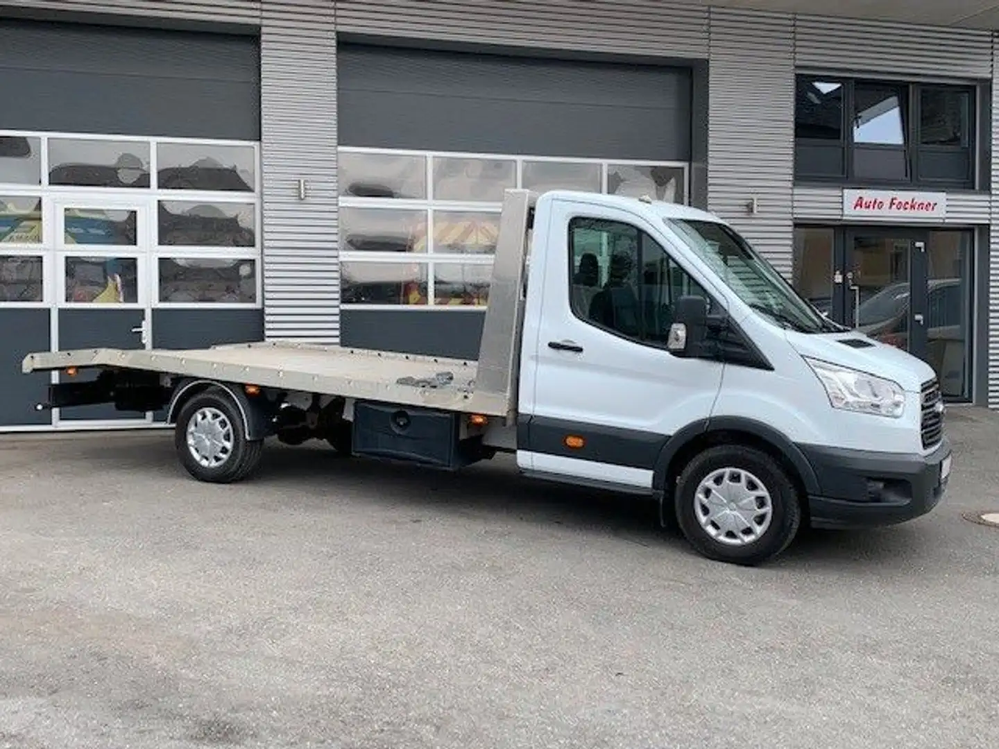 Ford Transit 2.0 EcoBlue L4 Abschleppwagen 3.5t Klima Blanc - 2
