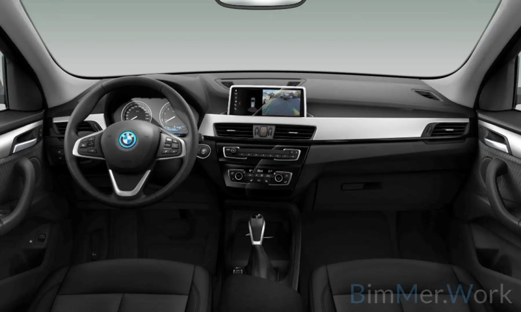 BMW X1 xD25e Panorama Kamera DAB Navi Lorodos AHK Gümüş rengi - 2