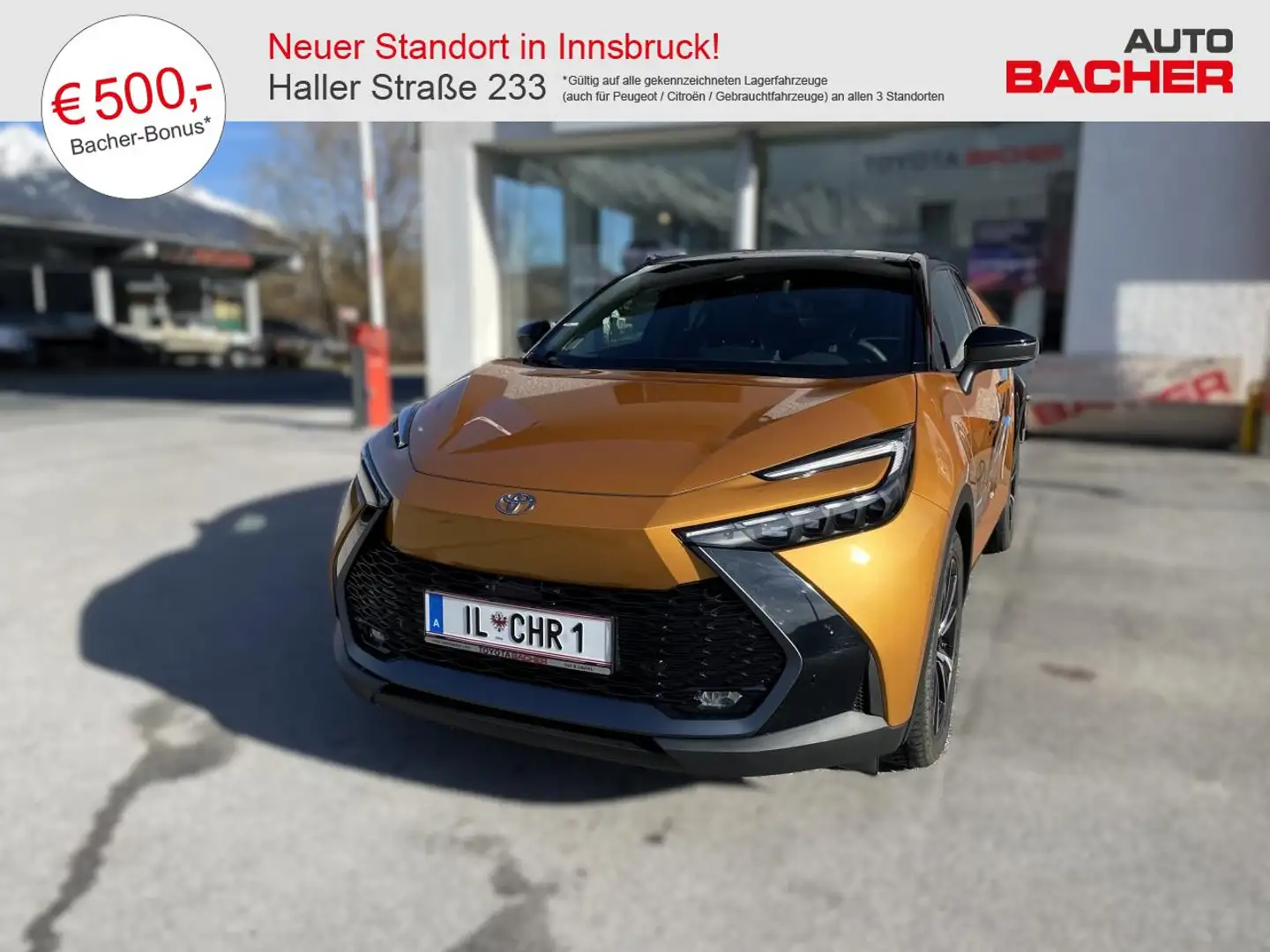 Toyota C-HR 2,0 VVT-iE Hybrid Lounge Premiere Edition Gelb - 1