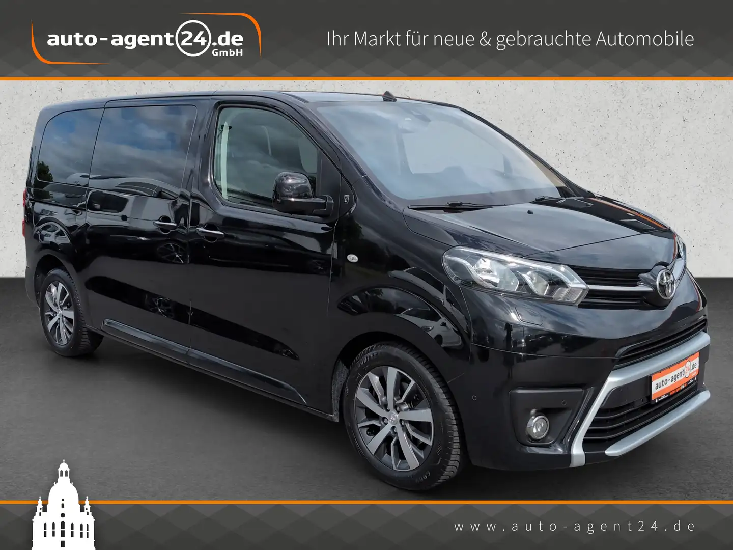 Toyota Proace Verso 2.0 D-4D L1 /ACC/HUD/Xenon/Keyless Schwarz - 1