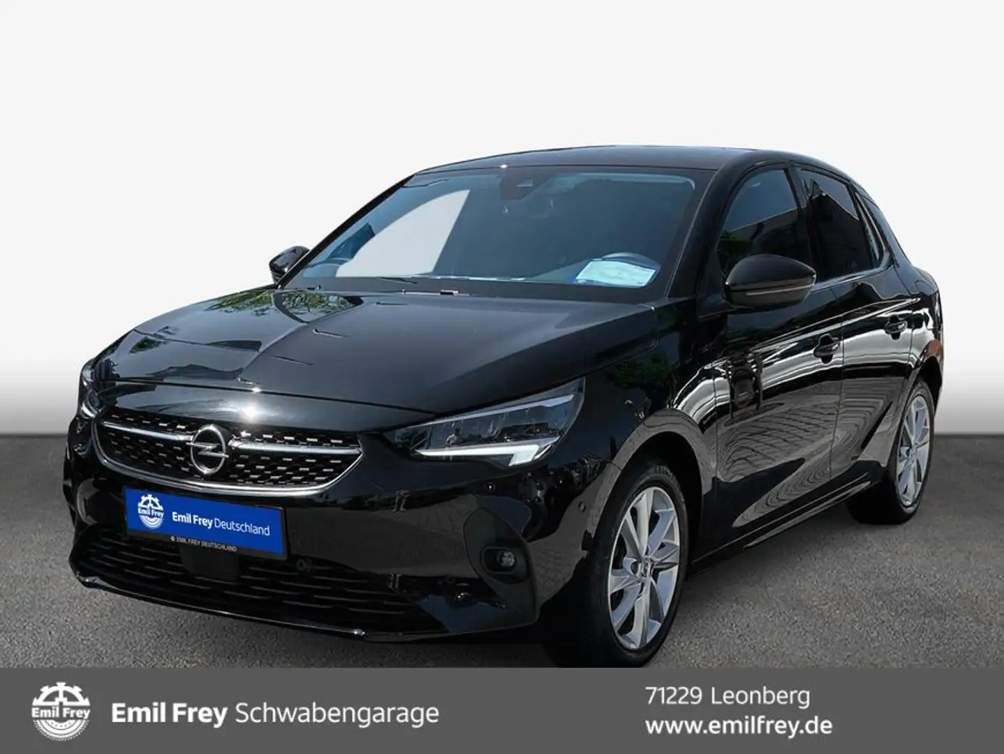 Opel Corsa 1.2 Aut. Elegance *PDC *RFK *SHZ Schwarz - 1
