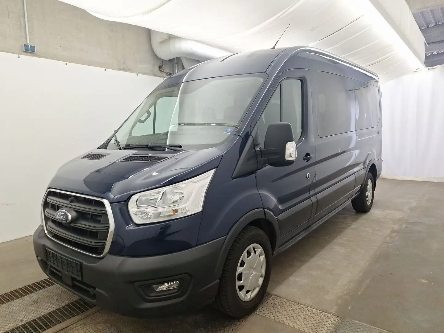 Ford Transit Kombi 350 L3 Trend Aut. 9-Sitzer Navi Blu/Azzurro - 1