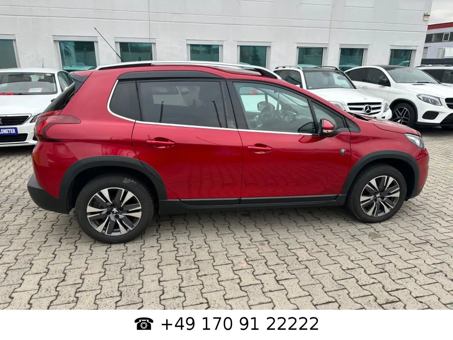 Peugeot 2008 Crossway*Garantie*Autom. Scheckheftgepflegt Rouge - 1
