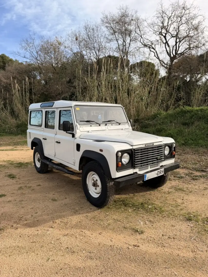 Land Rover Defender 110 2.5Td5 SW E Blanco - 1