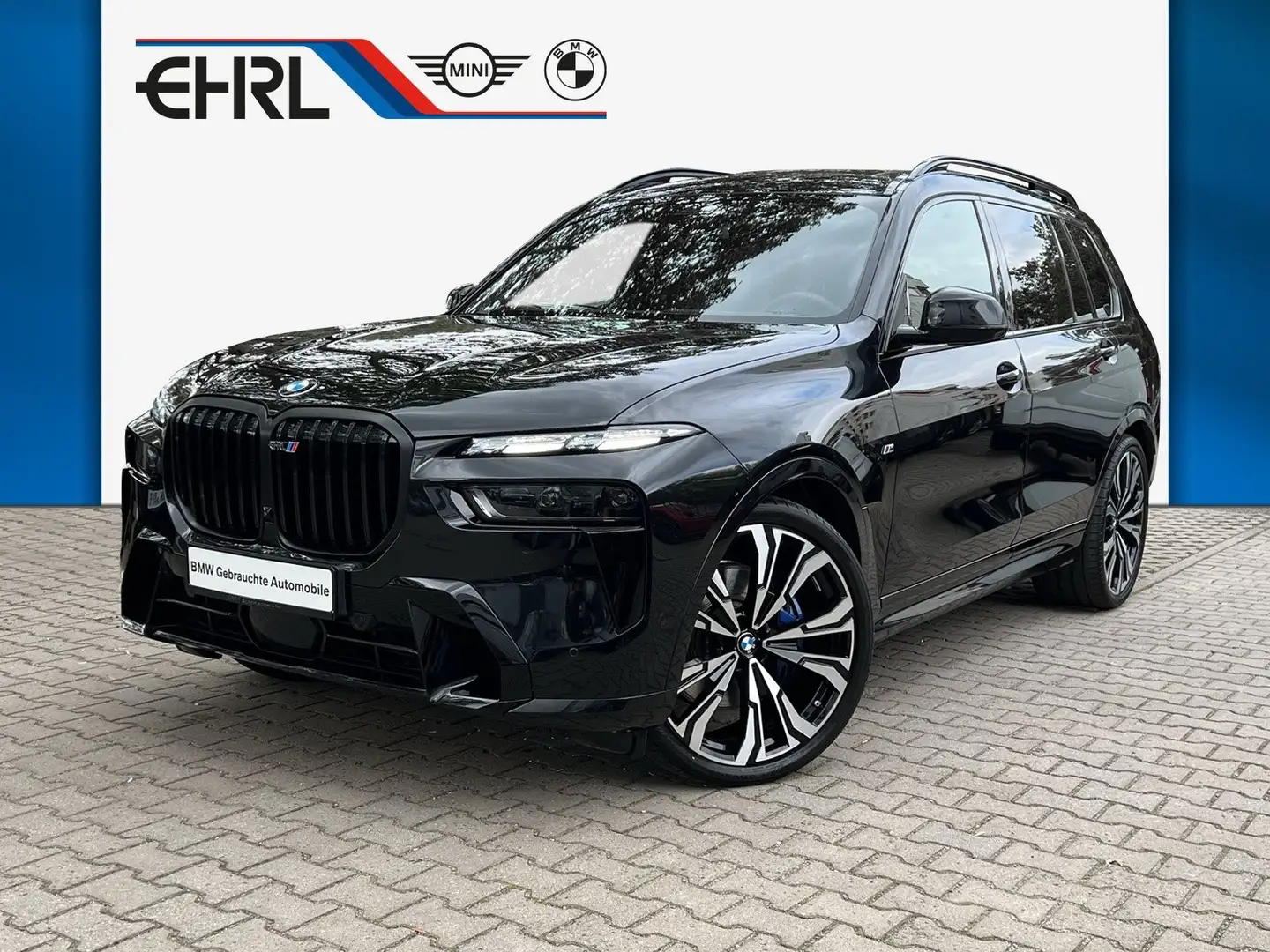 BMW X7 xDrive40d M SPORT AHK HEAD-UP PANO SKY-LOUNGE Noir - 1