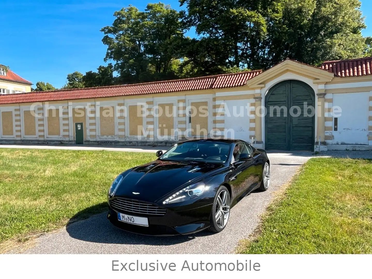 Aston Martin Virage V12 Coupé 2.Hand AM Service neu BRD Schwarz - 1