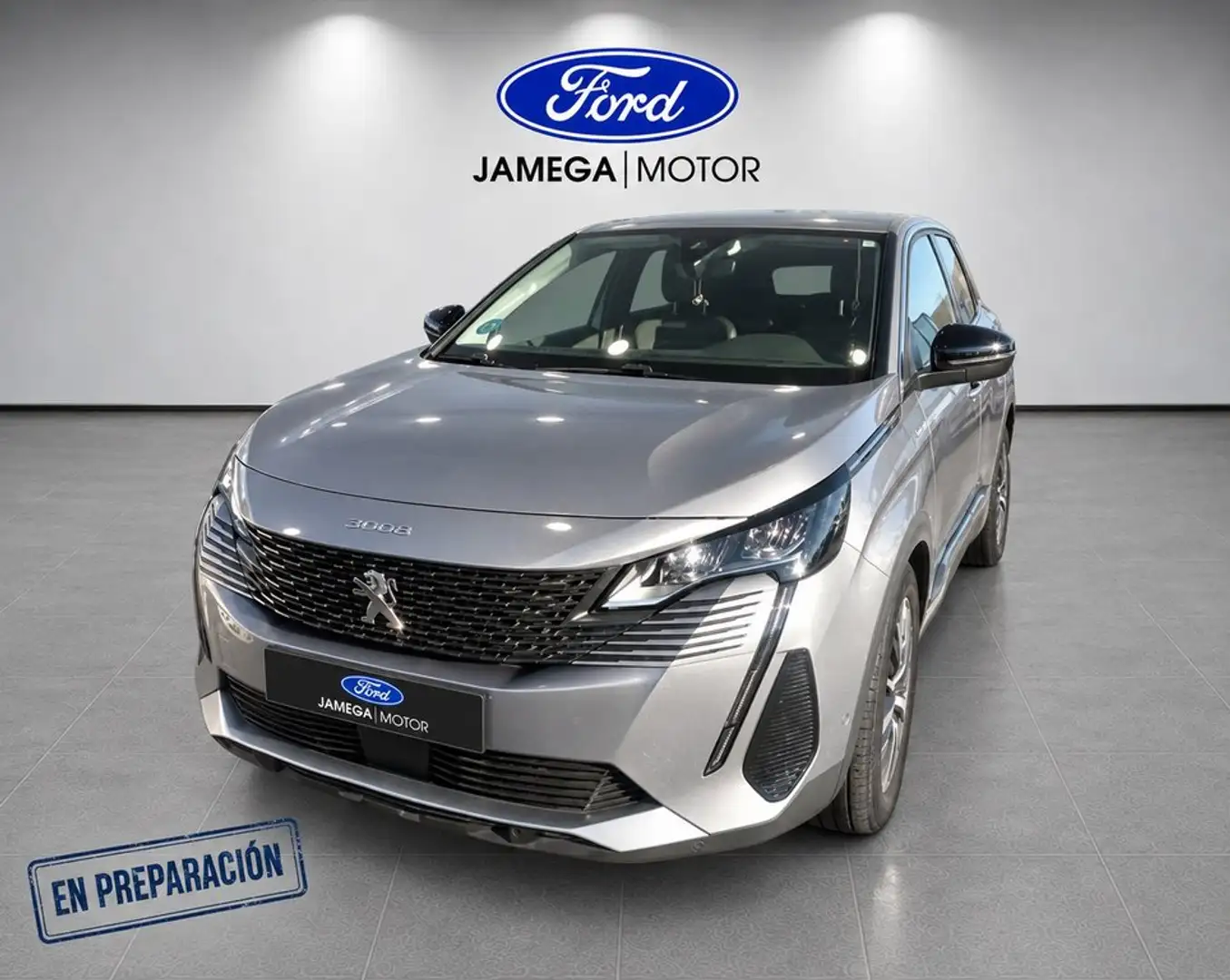 Peugeot 3008 225 e-EAT8 Allure Gris - 1