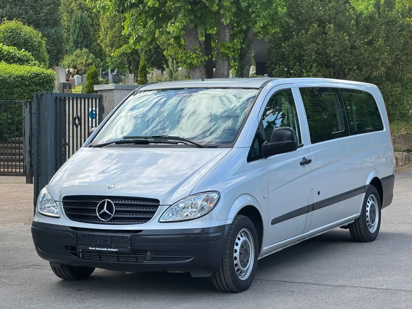 Mercedes-Benz Vito Kombi 111 CDI extralang Gümüş rengi - 1