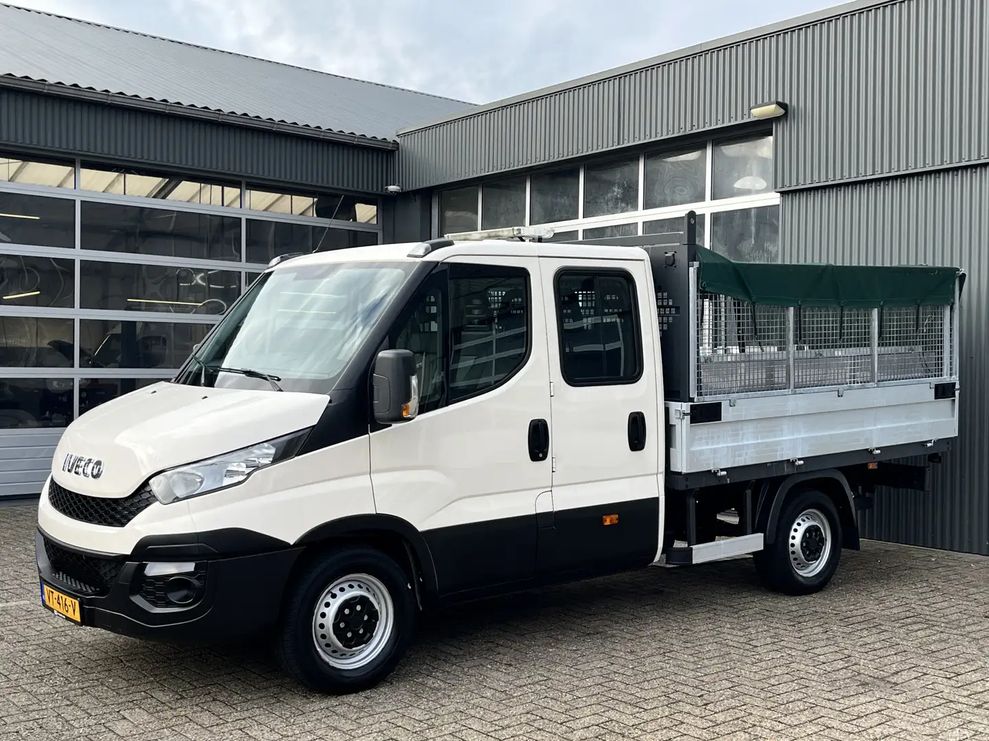 Iveco Daily 35S11D 2.3 345 7 persoons 3500kg trekgewicht Airco Wit - 2