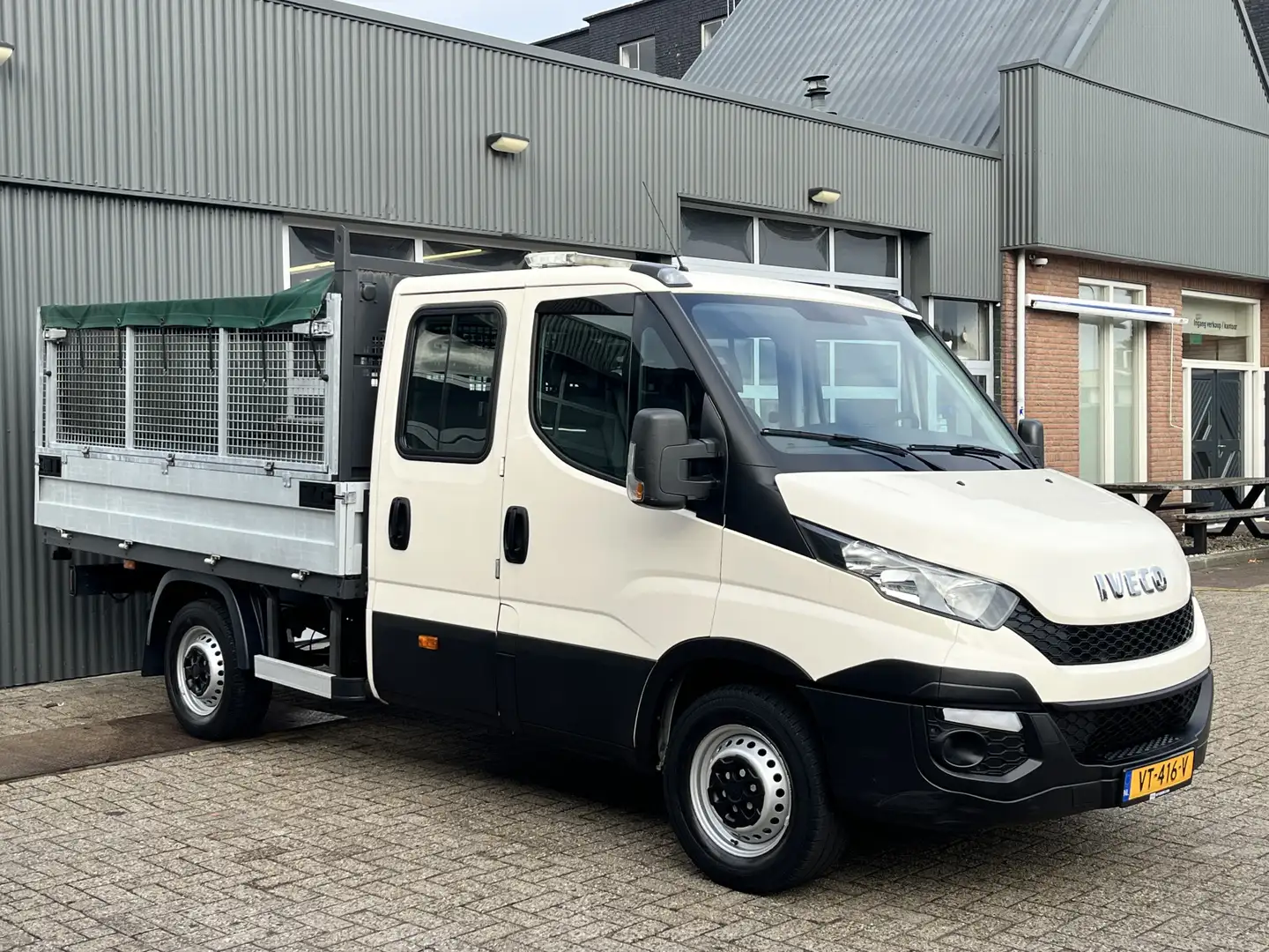 Iveco Daily 35S11D 2.3 345 7 persoons 3500kg trekgewicht Airco Wit - 1