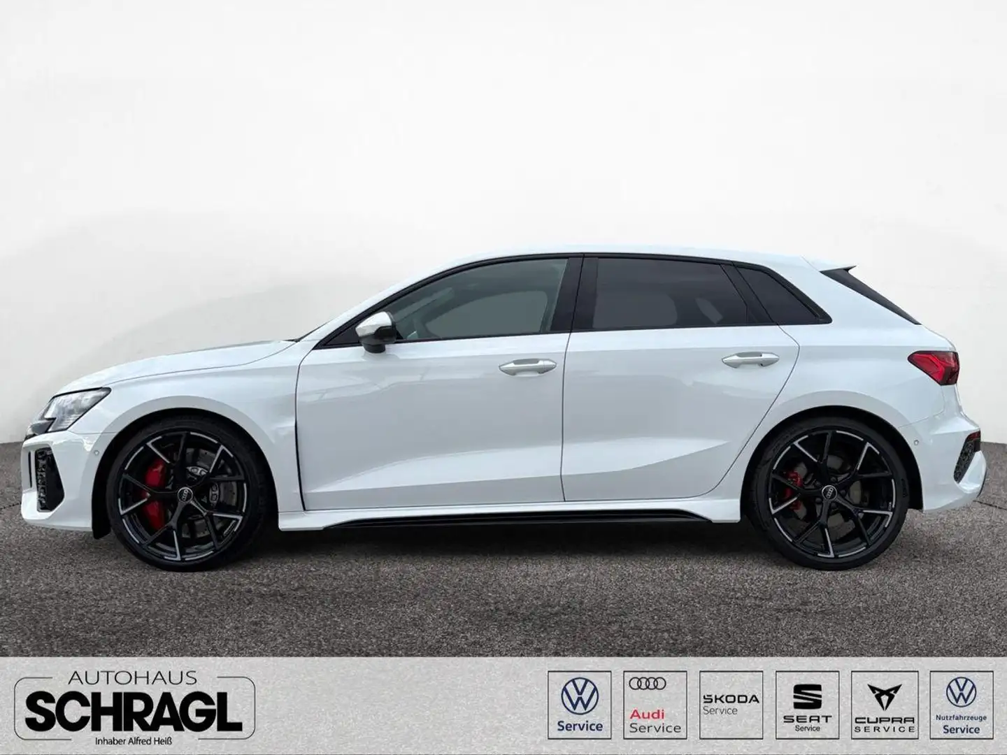 Audi RS3 Sportback 2.5 TFSI+BLACK+B&O+AREA+MATRIX+NAV Weiß - 2