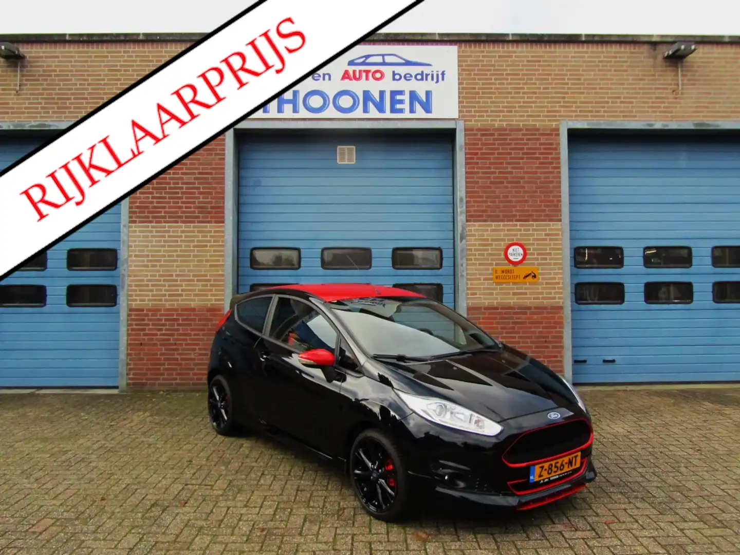 Ford Fiesta 1.0 EcoBoost Titanium X|3 deurs|nieuwe distributie Zwart - 1