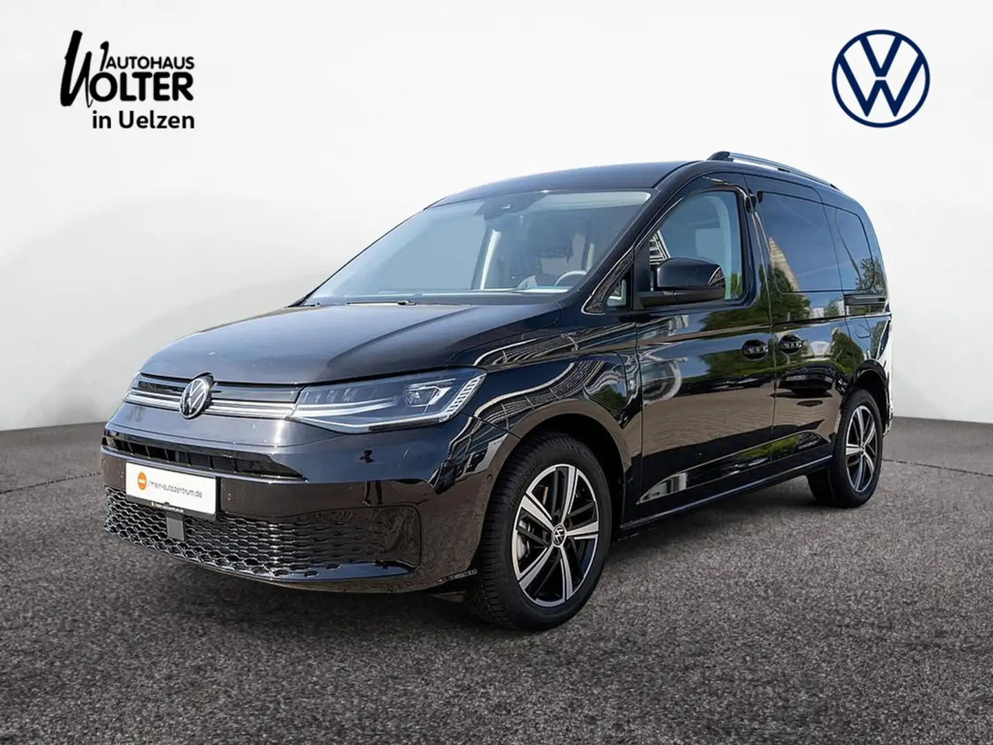 Volkswagen Caddy 1.5 TSI Goal eHybrid NAVI AHK ACC LED Schwarz - 1