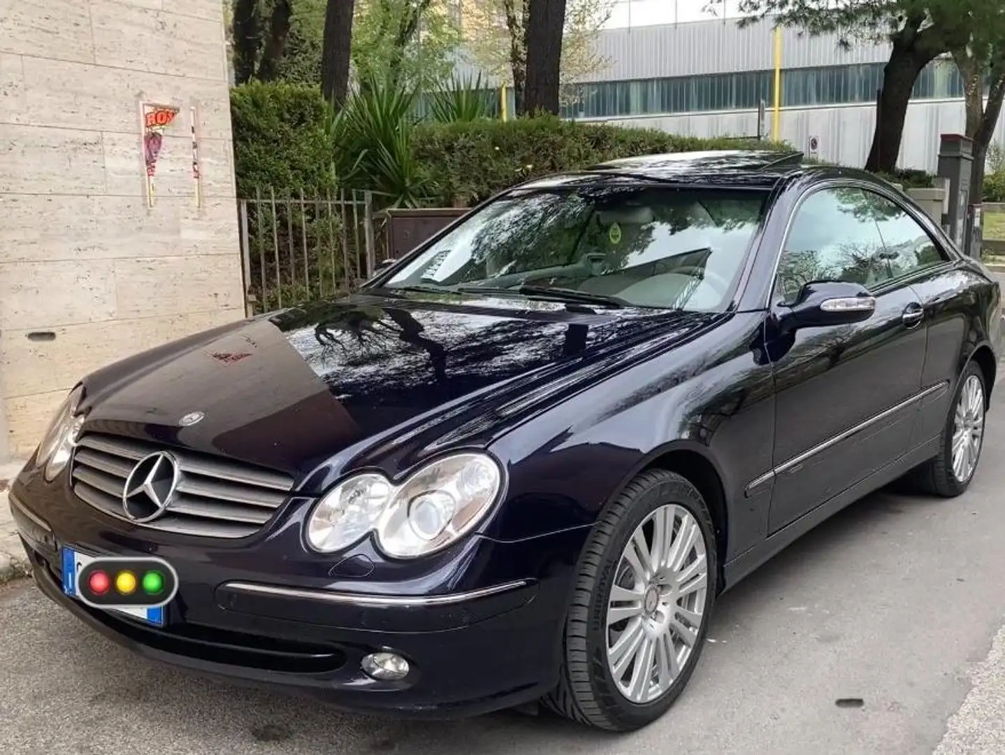 Mercedes-Benz CLK 200 CLK Coupe 200 k tps Elegance Blu/Azzurro - 1