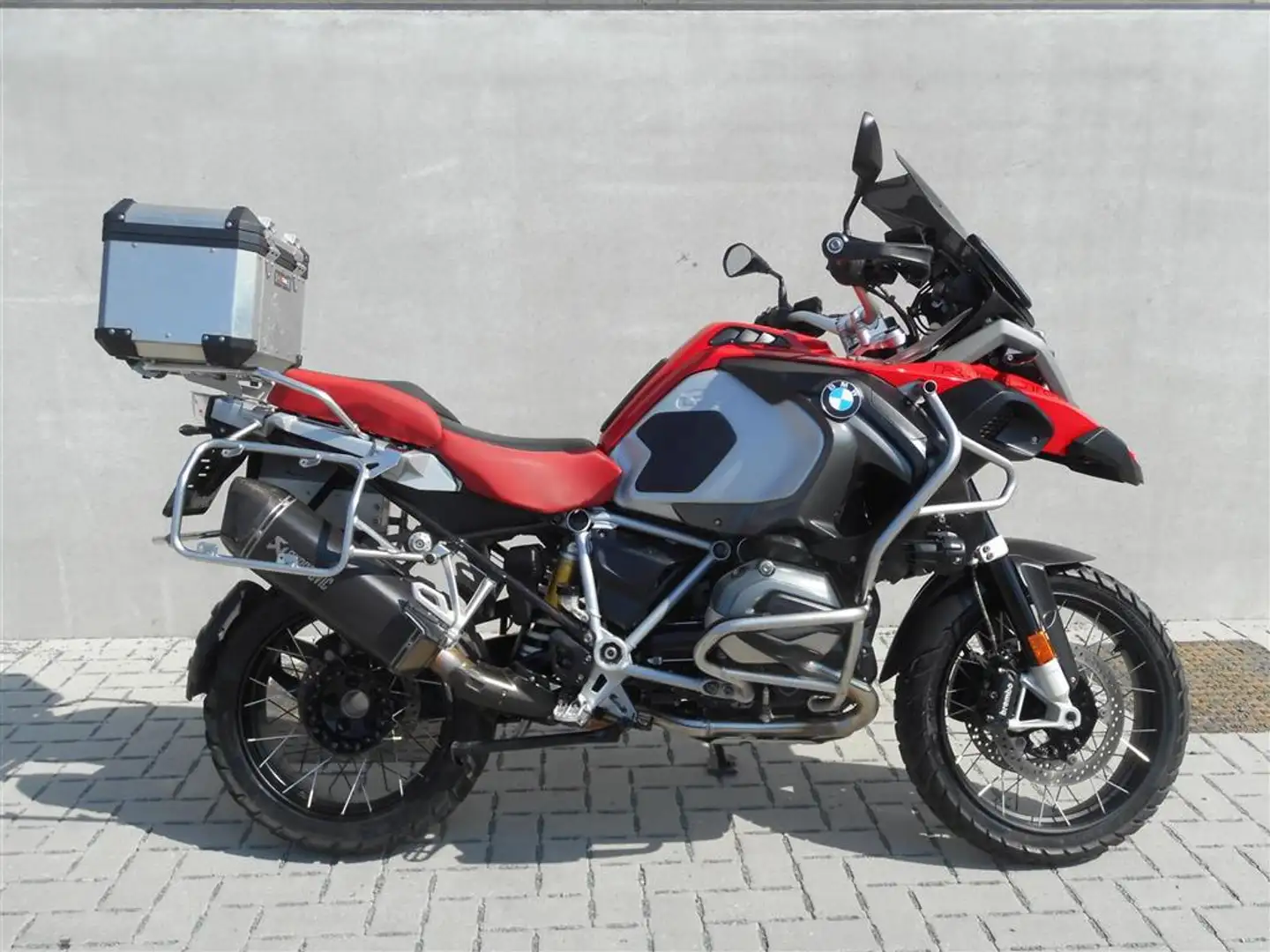 BMW R 1200 GS Adventure 0 Rosso - 1