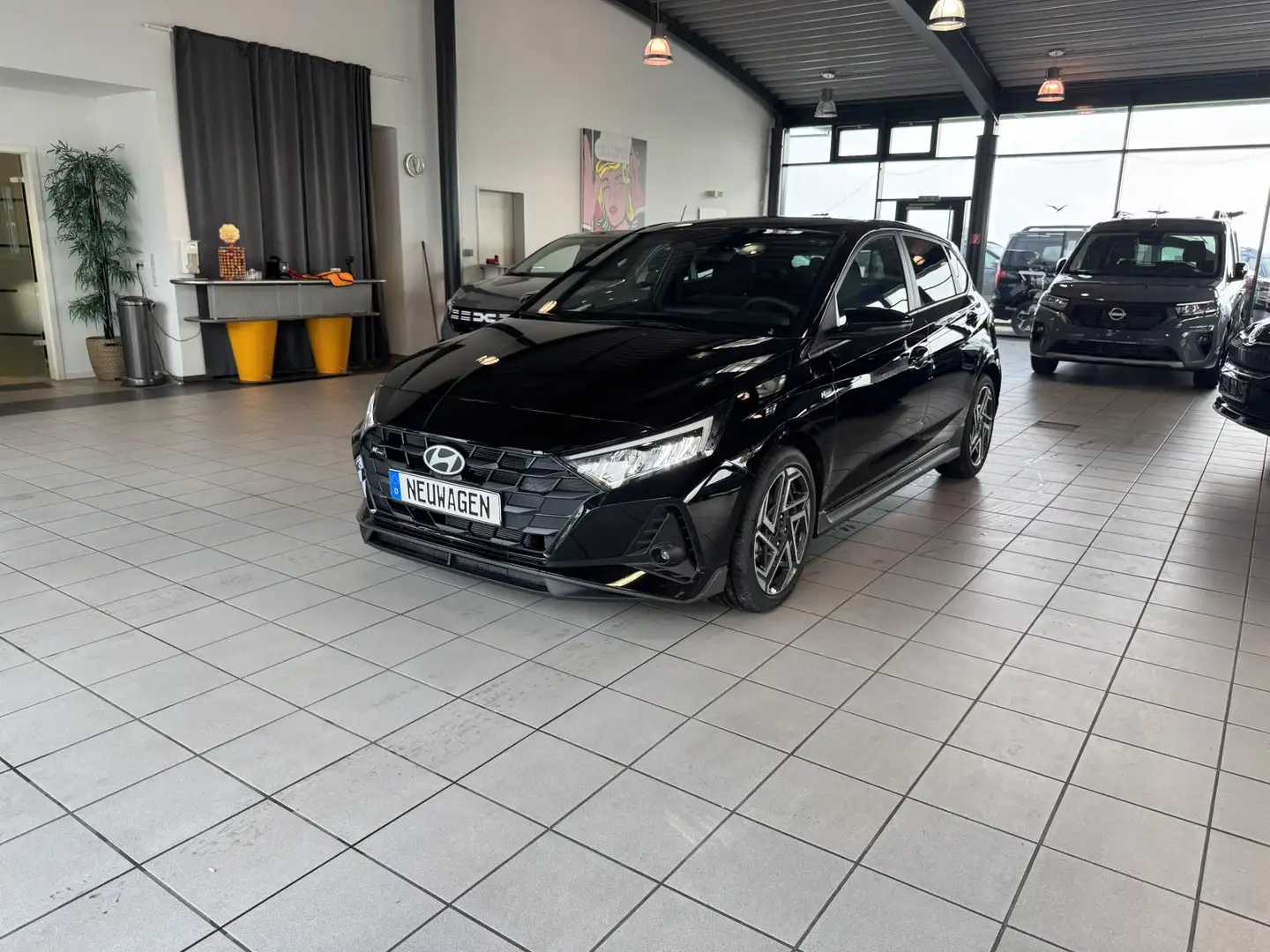 Hyundai i20 1.2 MPI N-LINE|NAVI|KAMERA|APPLE Noir - 1
