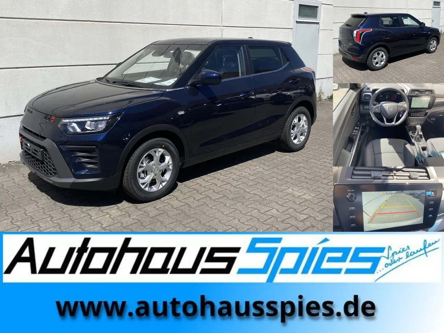 SsangYong Tivoli 1.5 T-GDI 2WD AT Nomad DigiCockpit RKam Nav Shz Bleu - 1