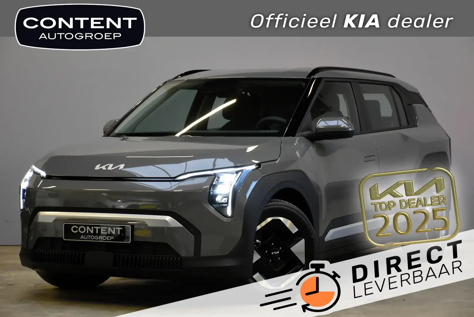 Kia EV3 58,3 kWh 204pk Air | Aanbieding | Direct leverbaar Grijs - 1