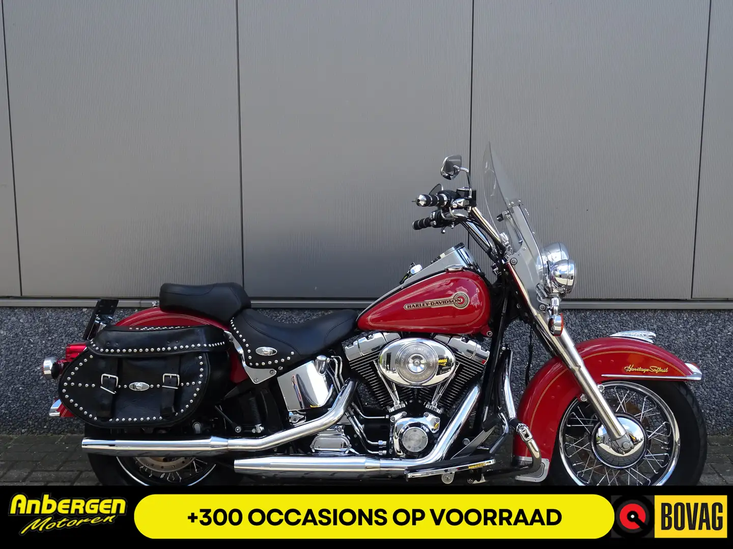 Harley-Davidson Heritage Softail FLSTCI Rouge - 1
