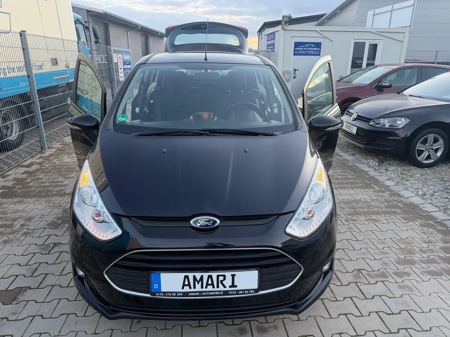 Ford B-Max B-MAX Trend*MFL*BT*SH*Tüv Neu * Schwarz - 1