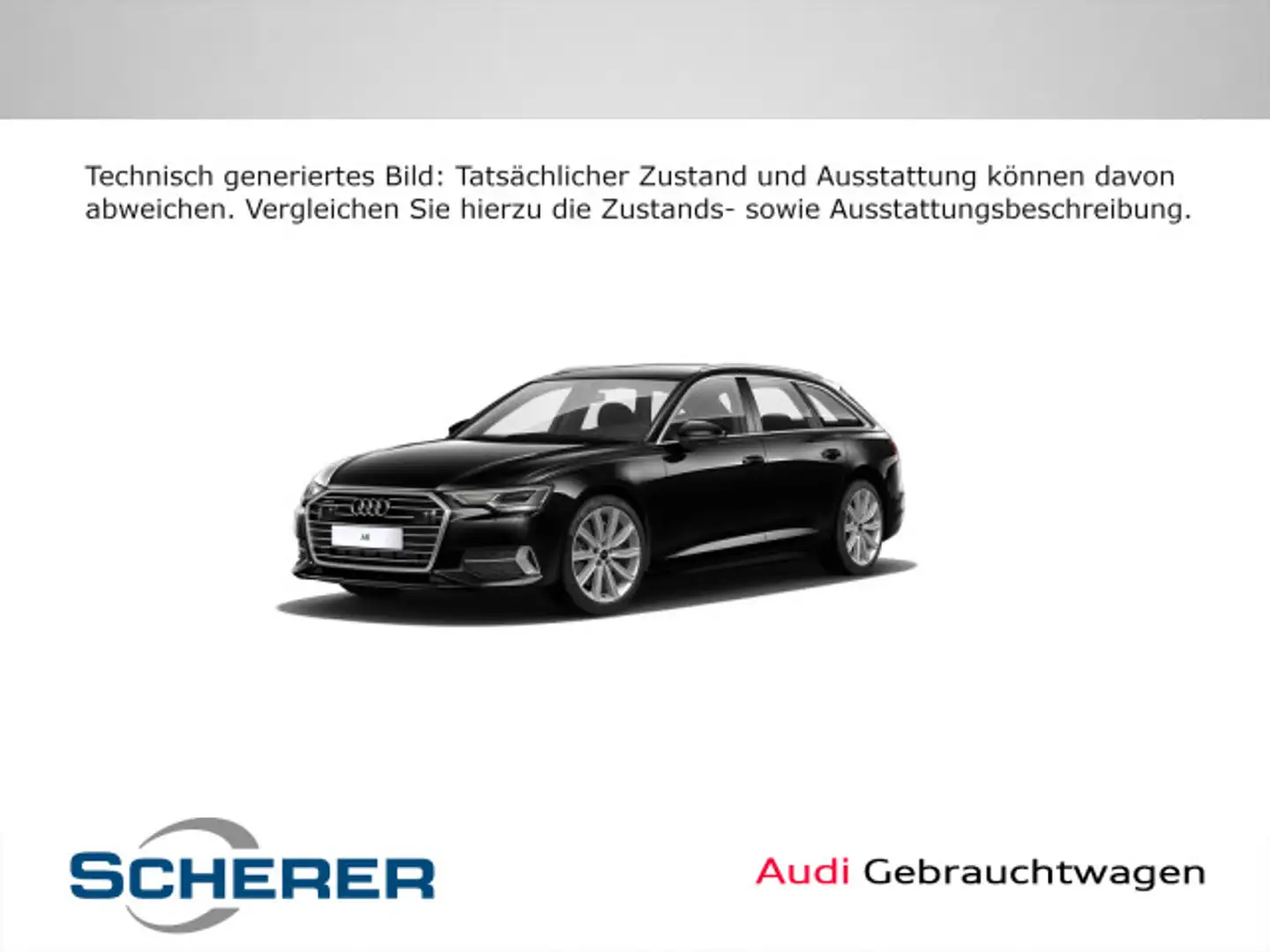 Audi A6 50 3.0 TDI quattro Avant sport Noir - 1