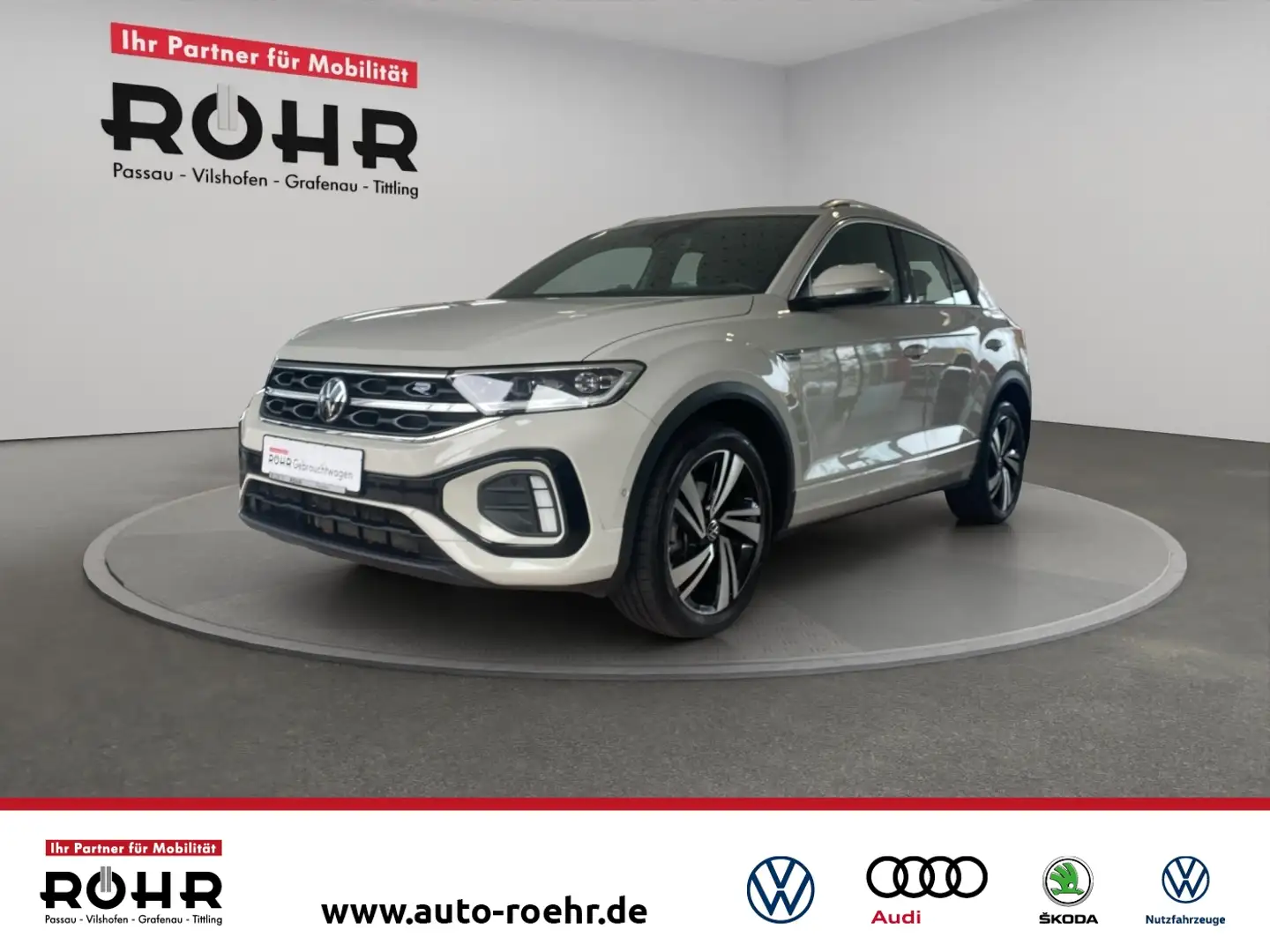 Volkswagen T-Roc R-Line (AHK.DAB.PDC.SHZ.ACC) 1.0 TSI Grau - 1