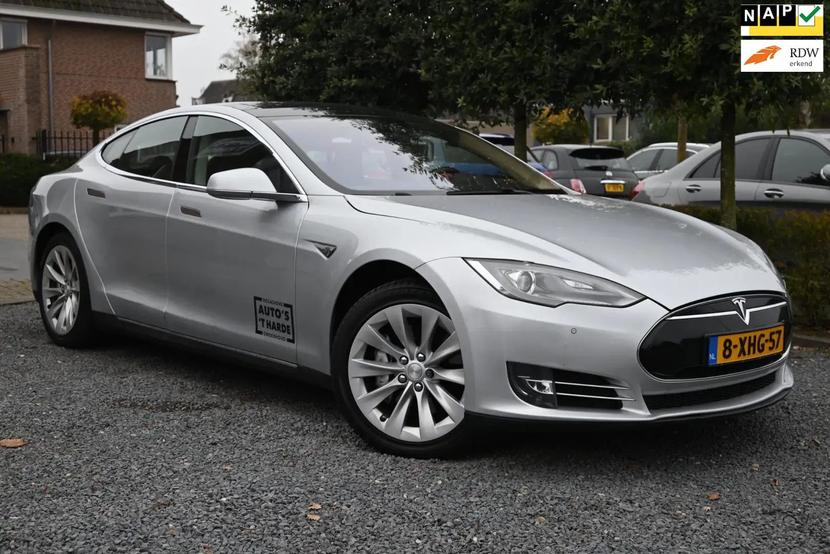 Tesla Model S 85 Base 367 PK Free Supercharge Pano Camera Gris - 1