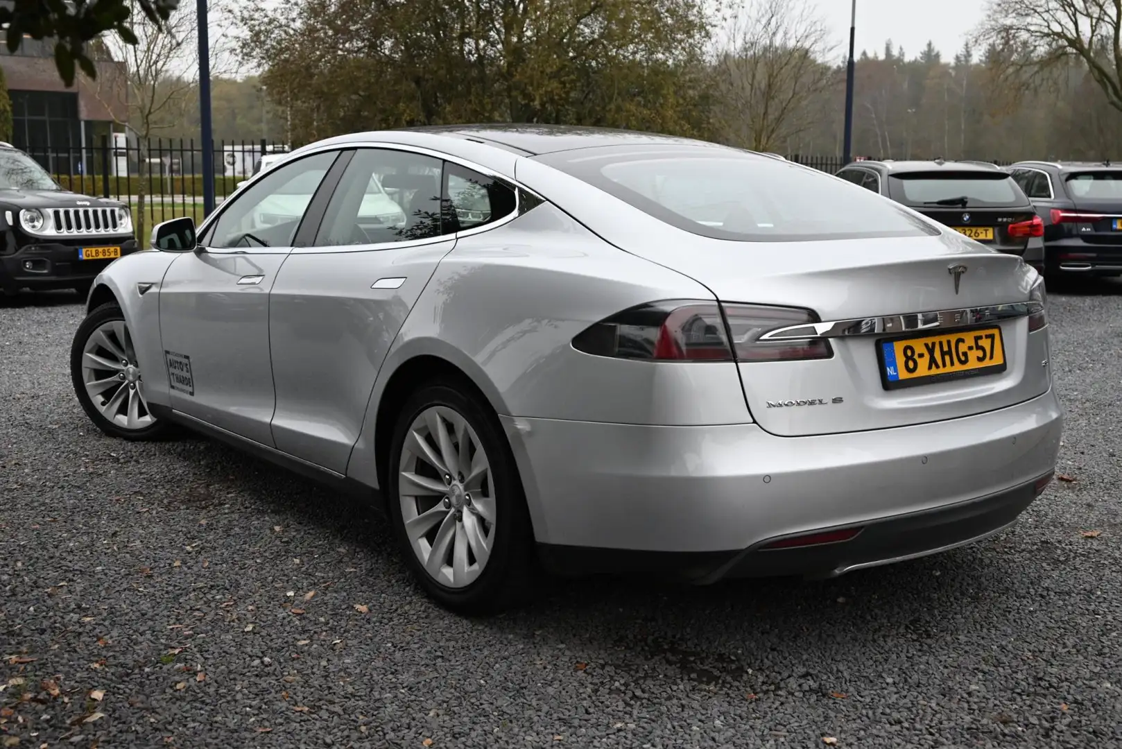 Tesla Model S 85 Base 367 PK Free Supercharge Pano Camera Gris - 2