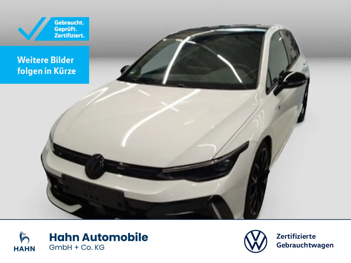 Volkswagen Golf VIII R 2.0TSI DSG 4Mo Black Edition Pano Weiß - 1