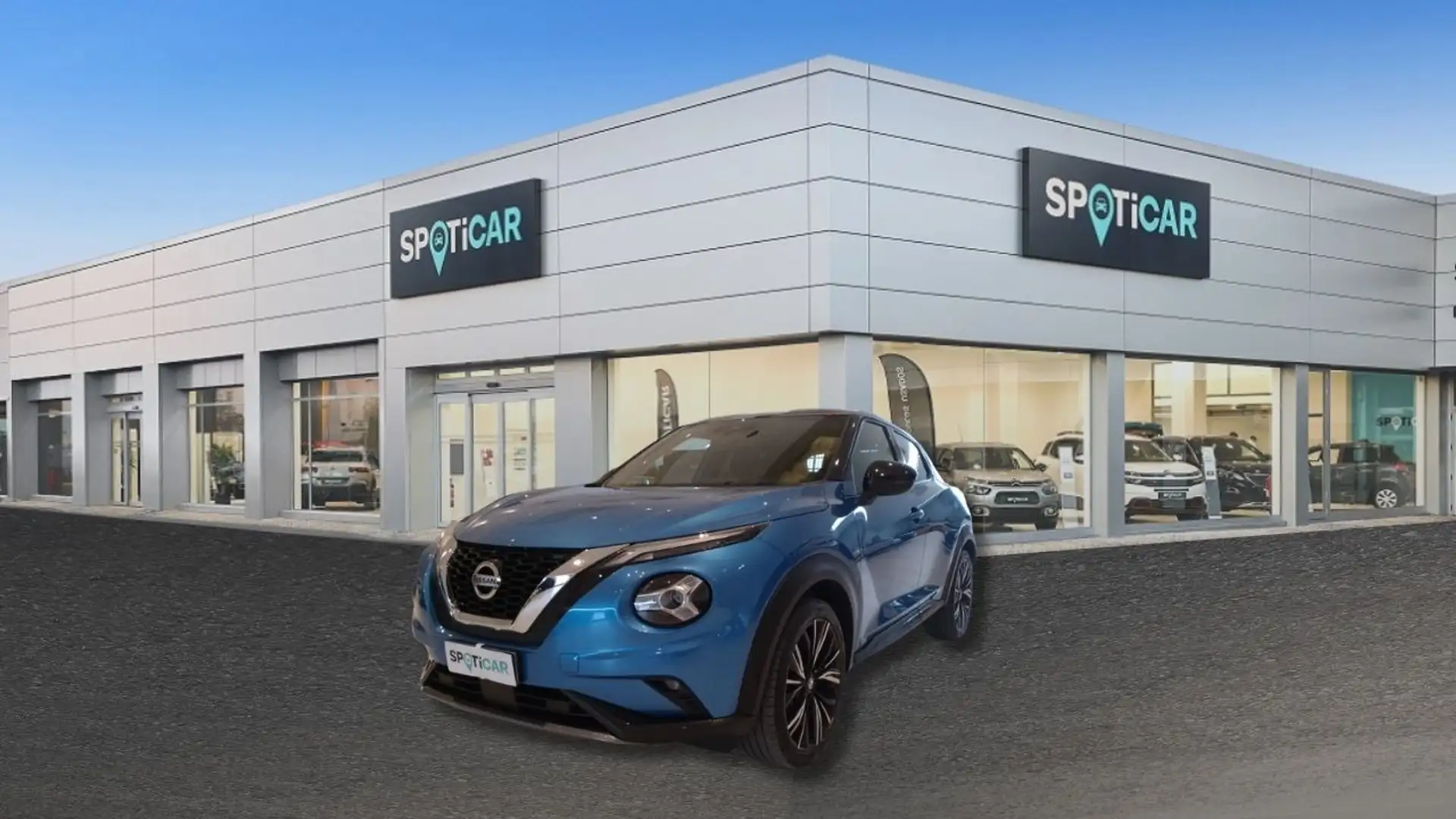 Nissan Juke 1.0 DIG-T 114 CV N-Design Blu/Azzurro - 1