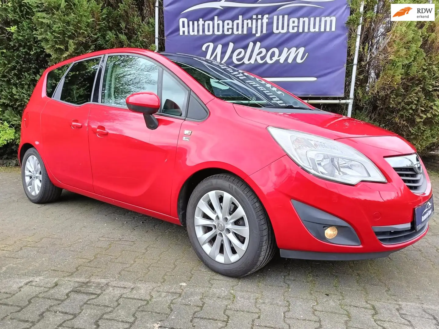 Opel Meriva 1.4 Turbo Edition 140 PK Panoramdak, Climate & Cru Rouge - 1