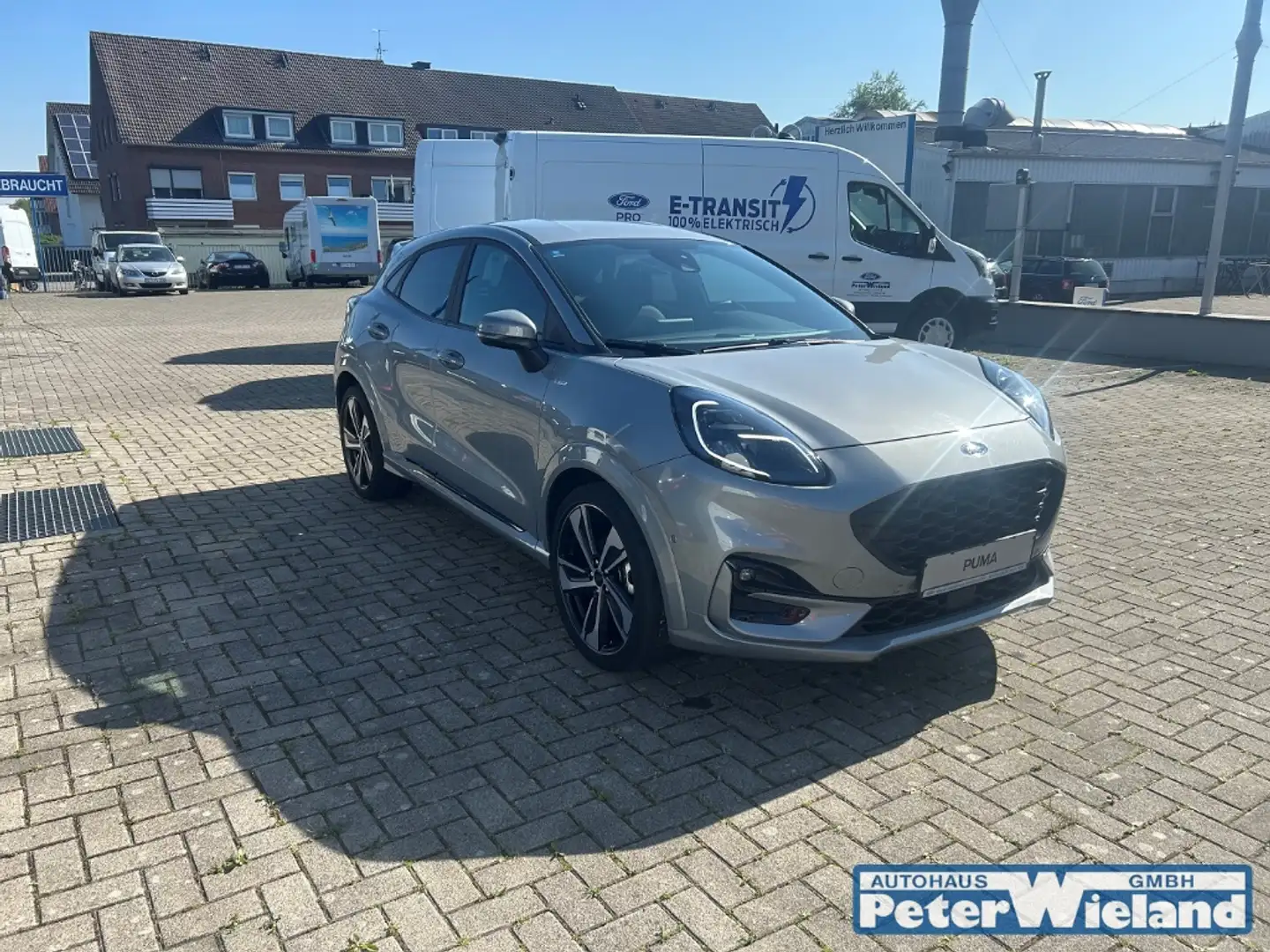 Ford Puma Hybrid ST-Line X 1.0 EcoBoost Mild EU6d AHK-abnehm Silber - 2
