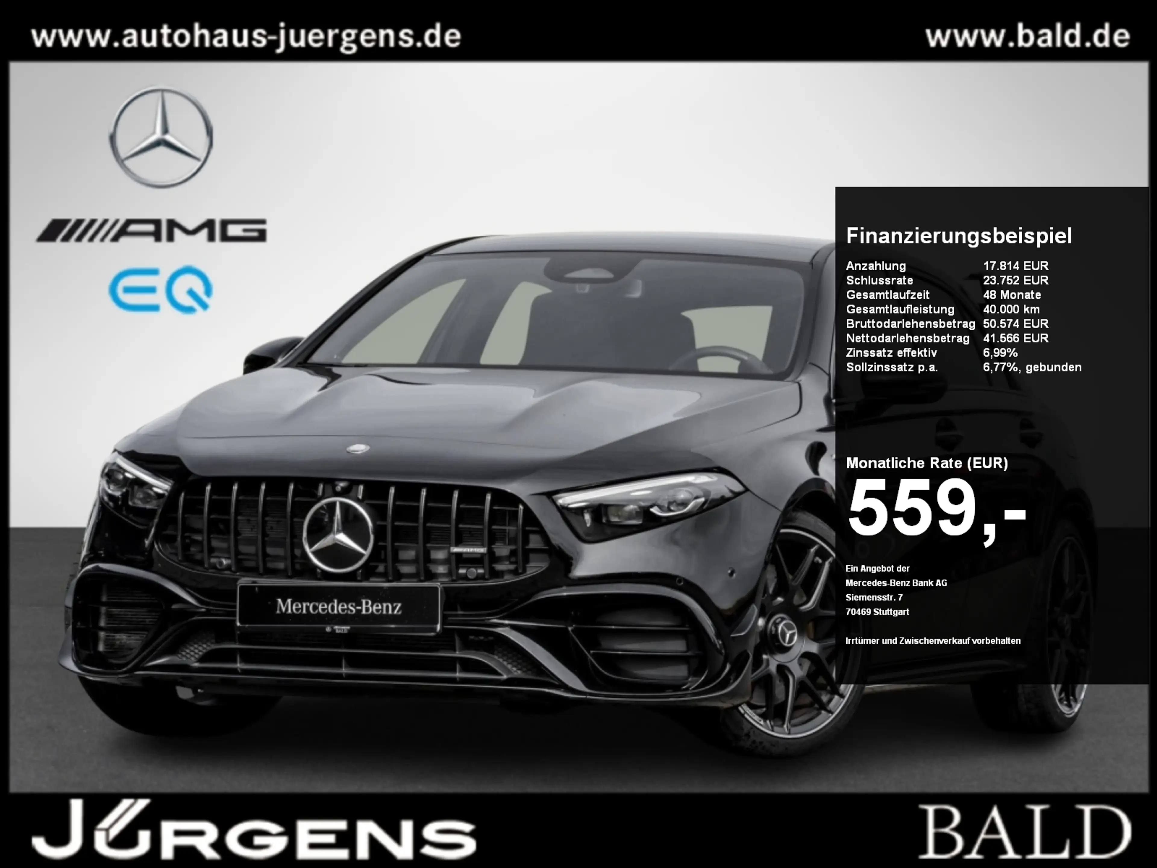 Mercedes-Benz A 45 AMG S 4M+ Prem.Plus/Aero/Pano/HUD/360/MLB