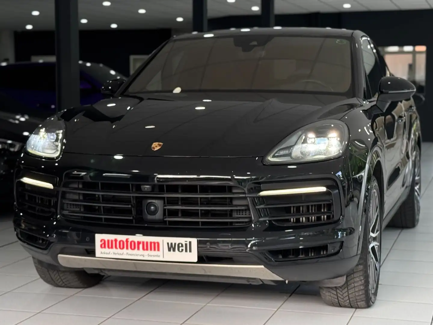 Porsche Cayenne S *COUPÉ*PANO*H-UP*ACC*18WEG*S-AGA*21"* Schwarz - 1
