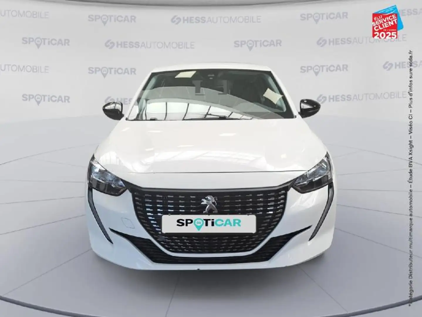 Peugeot 208 1.5 BlueHDi 100ch S/S Active Blanc - 2