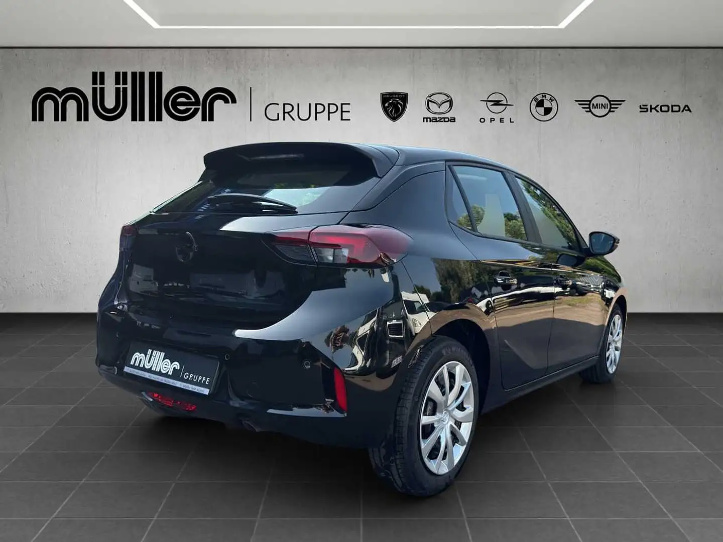 Opel Corsa 5-Türer 1.2 Direct Injection Turbo Edition Schwarz - 2