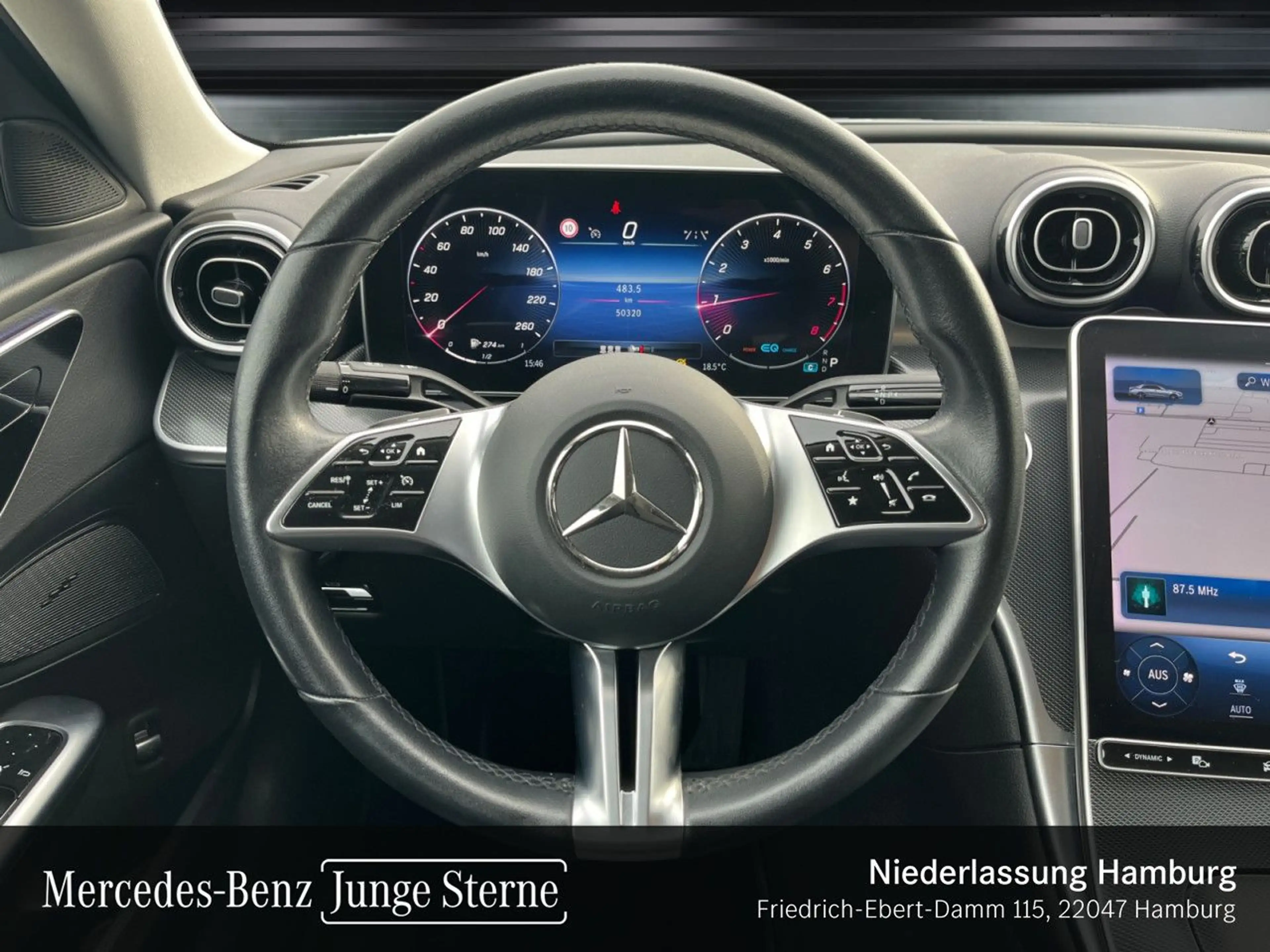 Mercedes-Benz C 180 AVANTG+360+LED+KEYLESS+9G — photo 14