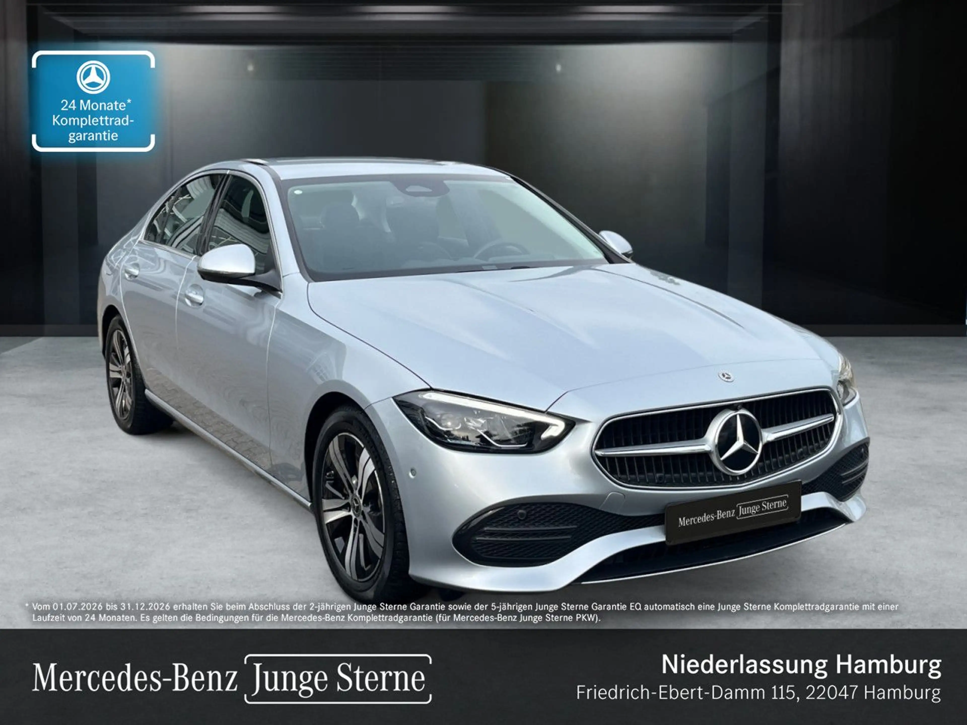 Mercedes-Benz C 180 AVANTG+360+LED+KEYLESS+9G