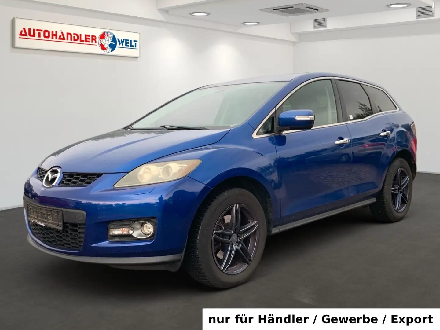 Mazda CX-7 2.3 MZR DISI Turbo 4x4 Leder Xenon Navi AAC Modrá - 1