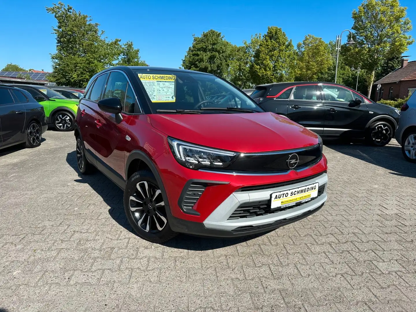 Opel Crossland X Crossland Automatik, 130 PS, 2 Jahre Garantie Red - 1