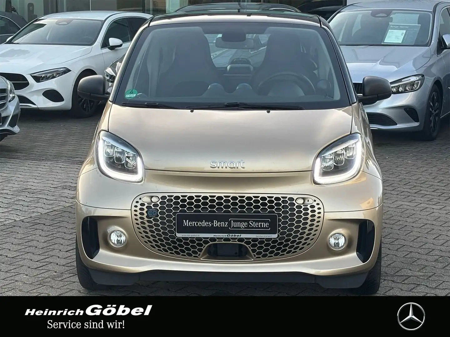 smart forTwo EQ PASSION*22KW-LADER*WINTER-PAKET*LED GJR*KAMER Gelb - 2