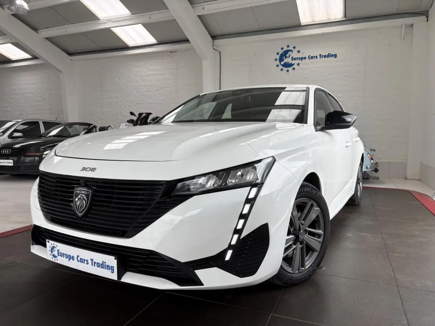 Peugeot 308 ACTIVE PACK 1.5BlueHdi 130Ch 15694€HT CARPLAY GAR  Wit - 1